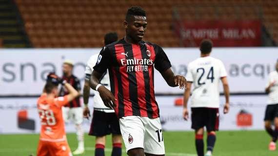 Rafael Leao in quarantena: attesa per i controlli. Salterà l'Europa League