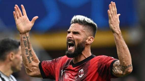Giroud ritrova il Cagliari, la sua prima vittima in Serie A
