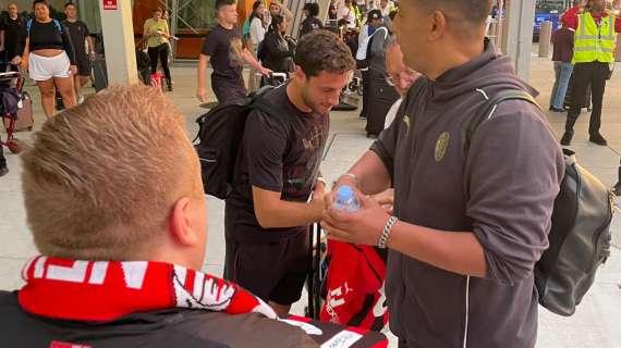 Milan arrivato a Baltimora nella notte italiana: oggi l'ultima amichevole americana