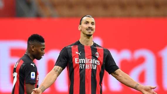 Ibrahimovic ironizza: "Il rinnovo? Dopo il rigore di oggi siamo messi male"
