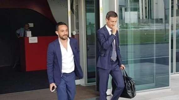 MN - L'ag. di Caldara lascia Casa Milan dopo aver incontrato Leonardo 