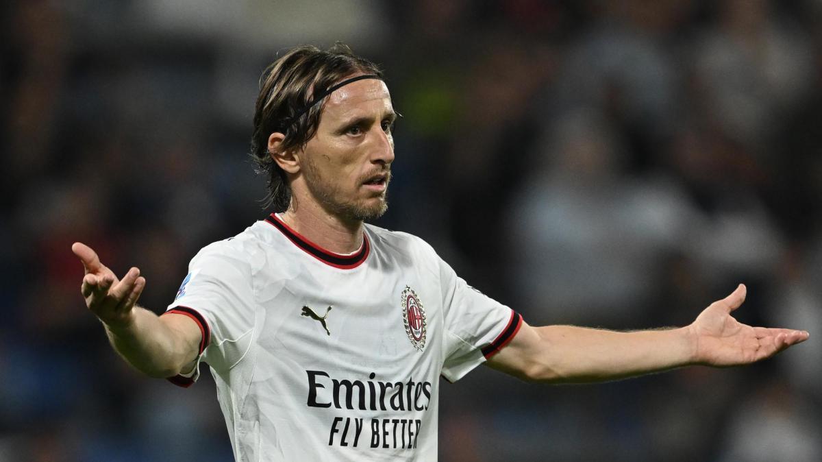 Milan, contro il Sassuolo il primo assist stagionale di Luka Modric
