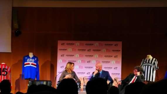 MN - Evento Gazzetta, Vialli dal palco: "Ai tifosi milanisti dico che se fossi arrivato io magari non sarebbe arrivato Van Basten"