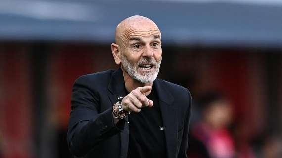 Pioli a MTV: "Leao dovrebbe esserci con l'Inter. Spezia pesante, in testa abbiamo anche la Champions"