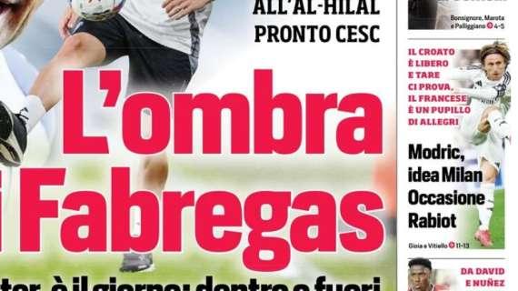 Il CorSport in prima pagina: "Modric, idea Milan. Occasione Rabiot"