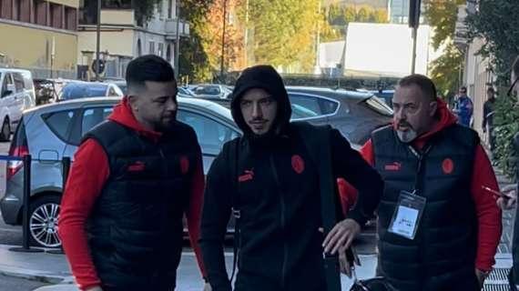 MN - Verso Milan-Spezia, i presenti al ritiro in albergo: non c'è Dest