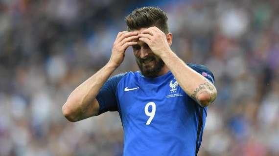 Baiocchini: "Più passano i giorni più diventa difficile l'arrivo di Giroud al Milan"