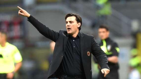 Il Milan al lavoro durante la pausa: Montella riparte da sei titolari