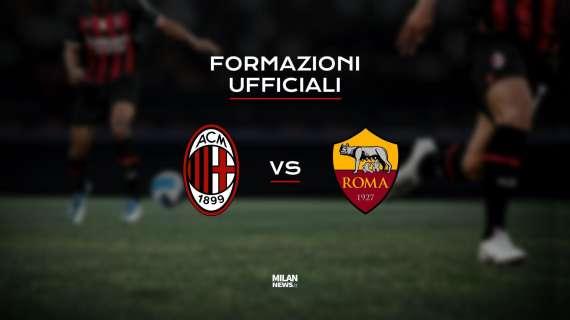 Milan-Roma, le formazioni ufficiali: confermato Diaz sulla trequarti dietro a Giroud. C'è Abraham