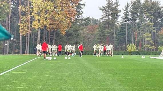 Nessun giorno di riposo per il Milan: oggi subito allenamento verso il Sassuolo