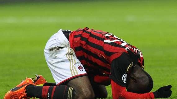 Probabile formazione - Seedorf rilancia Balo dall'inizio. Monto-Muntari in mezzo, Abate verso la panchina