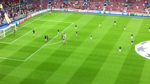LIVE CAMP NOU - Squadre negli spogliatoi