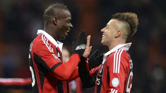 E' ItalMilan: Balo-El Shaarawy fanno già sognare Prandelli