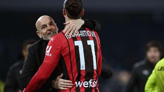 Milan, contro l'Empoli Ibra punta ad aumentare il minutaggio