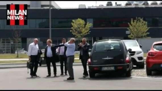MN - Casa Milan, con Morabito anche la delegazione dell'Everton