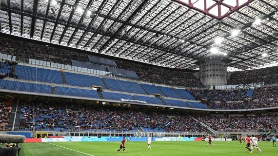 MN - Milan-Cagliari ancor più surreale che Milan-Genoa. A San Siro si sente solo il rumore dell'impianto di areazione