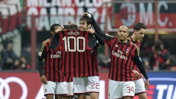 Cambia l'anno, cambia il Milan, ma Kakà è sempre il solito leader meraviglioso
