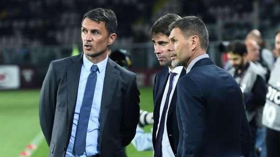 MN - Stamattina Boban, Maldini e Massara a Milanello