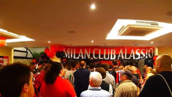 FOTO - Anche ad Alassio è festa rossonera!!!