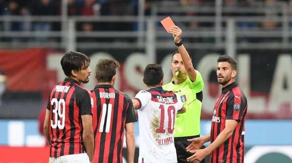 Giudice Sportivo - Tre giornate a Paquetà: la 'leggera manata' al braccio di Di Bello costa la stagione al brasiliano