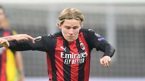 Le foto di Milanello innevato, Hauge: "Clima norvegese, mi sento a casa"