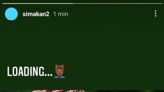 Milan su Simakan, il francese sui social: "Loading...". Indizio di mercato?