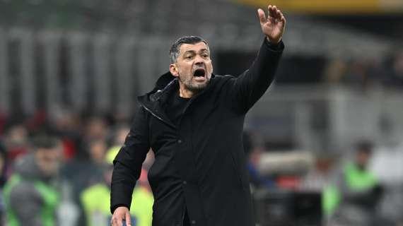 Conceiçao: "Tutti qua hanno voglia di vincere, altrimenti siamo una squadra di masochisti"