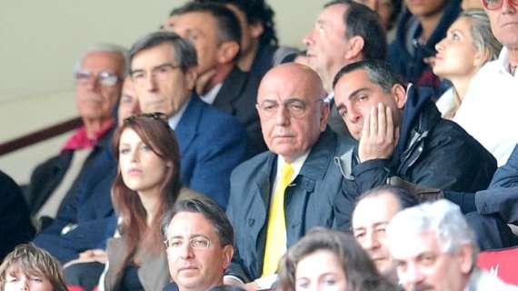 Barbara Berlusconi ieri sera presente allo stadio