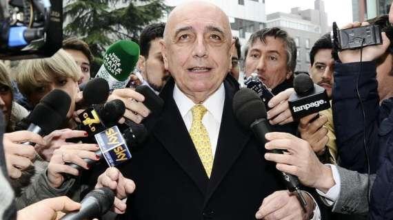 Galliani in Lega: "Nessun nervosismo. Abbiamo tante assenze, la sosta ci farà bene. La classifica conta alla fine"
