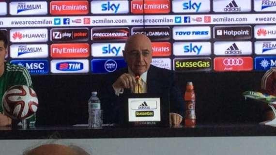 LIVE MN - Galliani: "Scambio Torres-Cerci voluto da tutti. E' stata una trattativa lampo. Fino al 2 febbraio può succedere tutto"