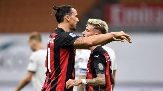 Castillejo a Ibrahimovic: "Tanti auguri bomber"