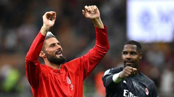 Maignan a Giroud: "Sono felice che ci siamo incontrati e di aver potuto giocare insieme in un grande e storico club come il Milan"