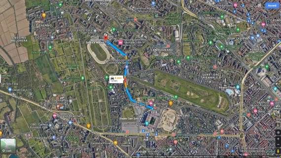 Dove sorgerebbe il nuovo stadio del Milan a La Maura: le mappe