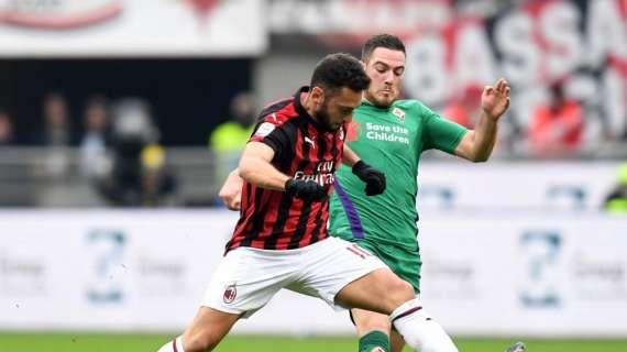 LIVE MN - Milan-Fiorentina (0-1) - Un tiro, un gol: Chiesa segna, i rossoneri no 