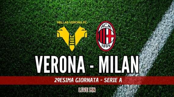 LIVE MN - Hellas Verona-Milan (1-3): Theo-Pulisic-Chuku, il Diavolo vince e blinda il secondo posto!