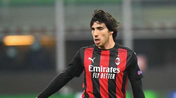 Tonali a fine primo tempo: "Gara chiusa, importante il ritorno di Ibra"