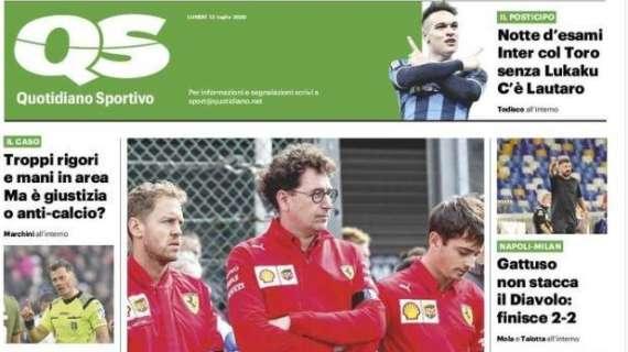 QS: "Gattuso non stacca il Diavolo: finisce 2-2"