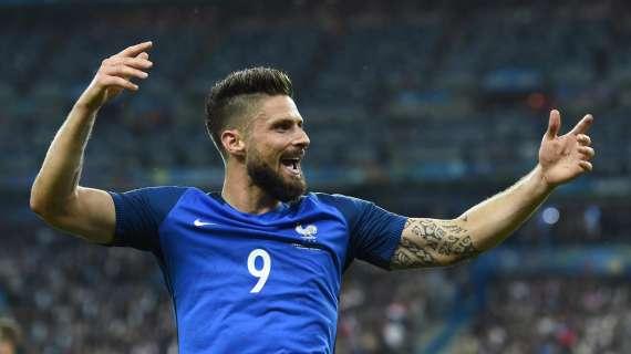 MN - Milan, fumata bianca per Giroud: giovedì arriva a Milano, venerdì le visite mediche