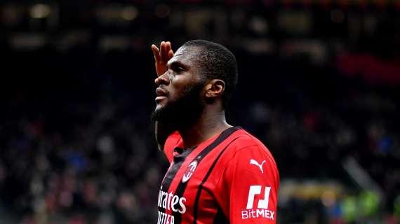 Milan, la vecchia versione per la scena conclusiva. Col Sassuolo l'ultima di Kessie