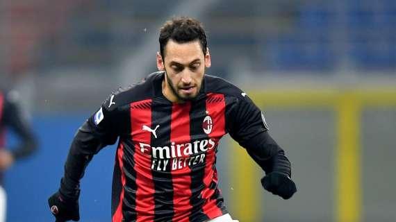 Calhanoglu: a inizio settimana i tempi di recupero saranno più chiari