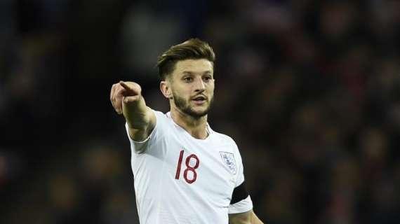 Dall'Inghilterra: il Milan non è interessato a Lallana. Il centrocampista era stato proposto