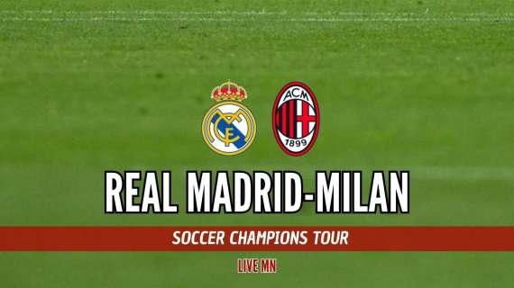 LIVE MN - Real Madrid-Milan (3-2): amichevole positiva nonostante gli svarioni dei singoli