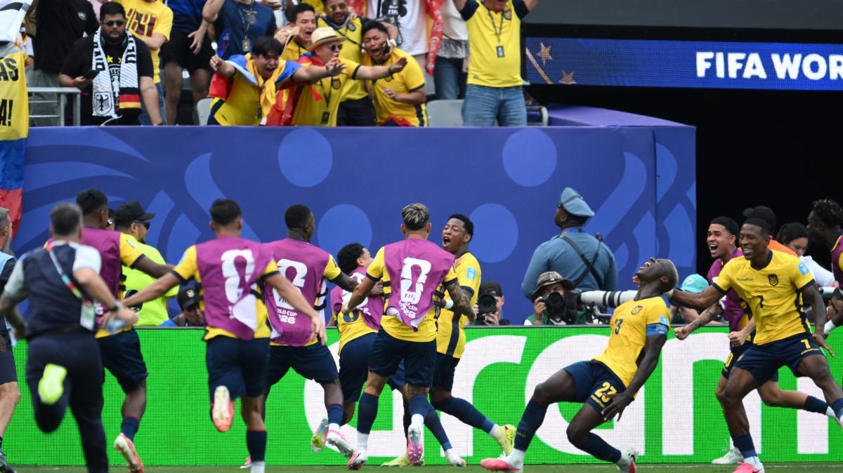 Impresa dell'Ecuador! La Tri va ai sedicesimi, comparsata di Estupinan