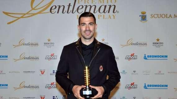 FOTO - Piatek e Romagnoli al Premio Gentleman 