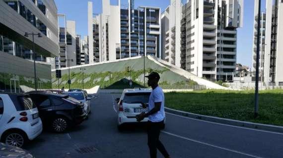 FOTO MN - Jherson Vergara a Casa Milan