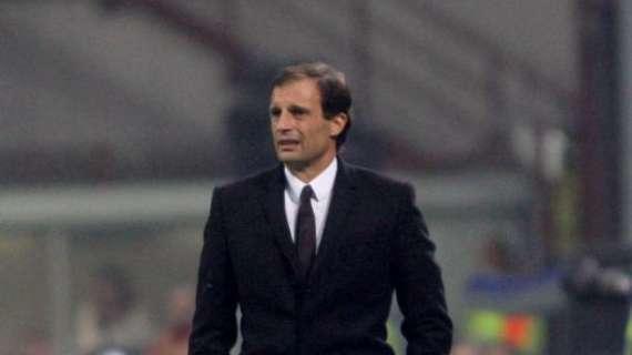 Allegri: "Ora il primo posto. Boateng? Giusto divertirsi"