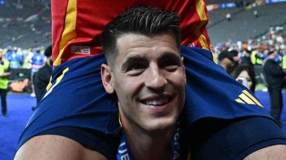 Morata dissa Musiala scherzando con Carvajal: il video è virale