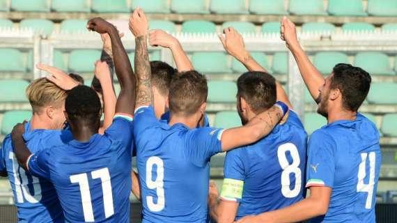 Italia Under 18, in campo oggi contro il Belgio 5 rossoneri