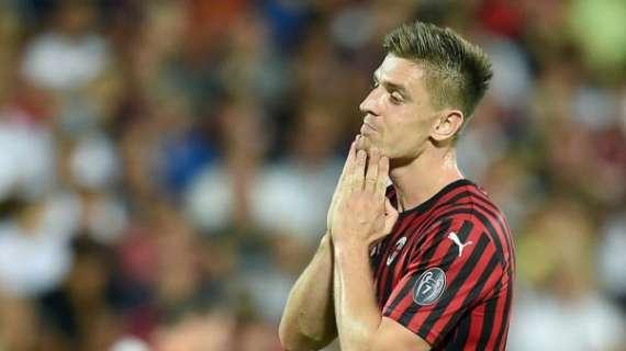 Gazzetta - Milan, Piatek in forte involuzione