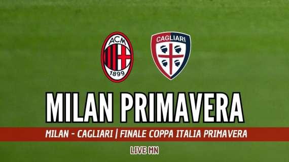 LIVE MN - Coppa Italia Primavera, Milan-Cagliari (0-3): delusione rossonera, il trofeo va in Sardegna!
